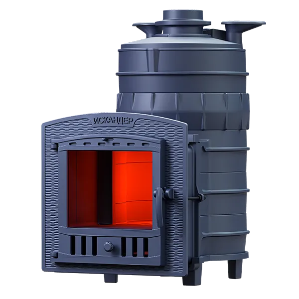 печь для бани gfs искандер ураган 25п2 pro зк чугунная
