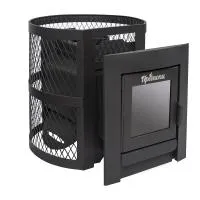 печь для бани протопи финка 14с дверца со стеклом