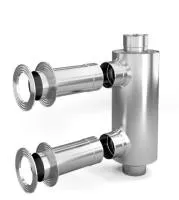 дымоход-конвектор-1 тмф д/смежного помещ нерж  1/0,5мм ф115мм l=0.65м