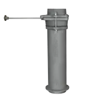 модуль шиберный gfs чугунный 130/500 стартовый (труба + шибер мп)