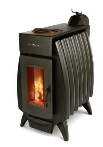печь отопительно-варочная тмф огонь-батарея 7 дровяная антрацит