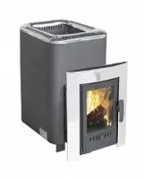 печь для бани березка фаворит 15 (камин) #