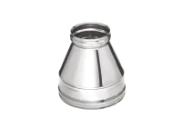 конус феррум нержавеющий (430/0,5 мм), ф200/280, по воде ral7024