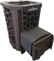 печь для бани сталь-мастер hard 14м без дверки закр каменка дровяная