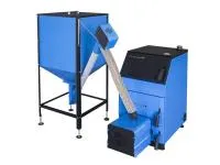 горелка пеллетная zota "fox" 43 (горелка+пу+механизм+бункер 200)