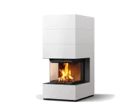 печь-камин tulikivi jokka white classic 1840 мм