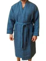 халат anolehome мужской вафельный р.56-58, графит