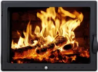 дверца каминная parma ирень 624х854 мм, с поддувалом 