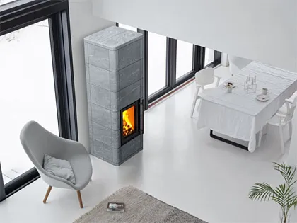 печь-камин tulikivi lampo s grafia 1845 мм 