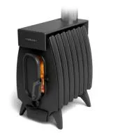 печь отопительно-варочная тмф огонь-батарея 7б лайт с баком дровяная антрацит