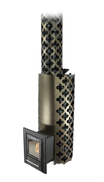 печь для бани тмф арабеска xxl inox люмина черная бронза