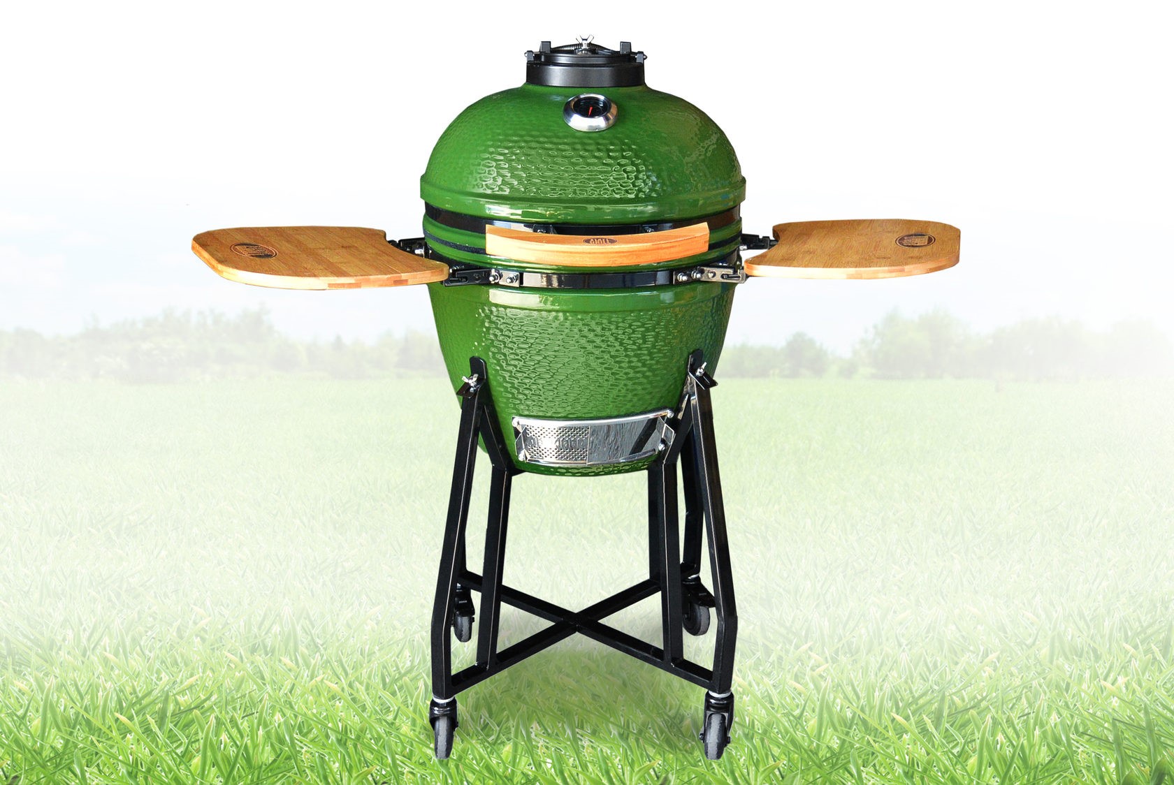 Купить гриль start grill green керамический диаметр чаши 48см, Цены на  гриль start grill green керамический диаметр чаши 48см в Челябинске, Печной  Эксперт